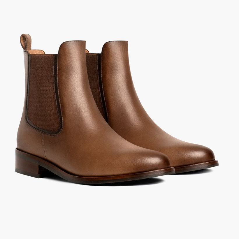 Duchess Amber Wheat Leather Boots Γυναικείο