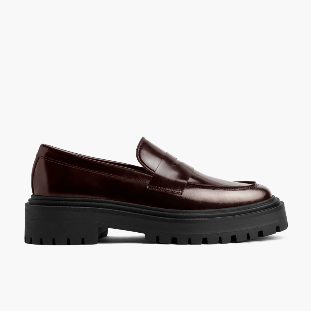Burgundy Full-Grain leather Boots - Κατασκευή ραφής Goodyear & λεπτομέρεια μύτης παπουτσιού