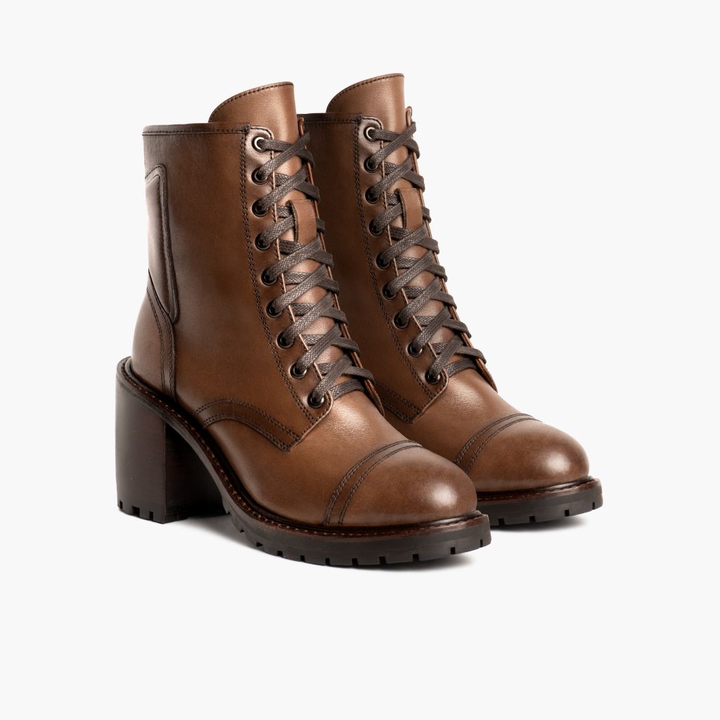 Classic Full-Grain leather Boots - Κατασκευή ραφής Goodyear & λεπτομέρεια μύτης παπουτσιού