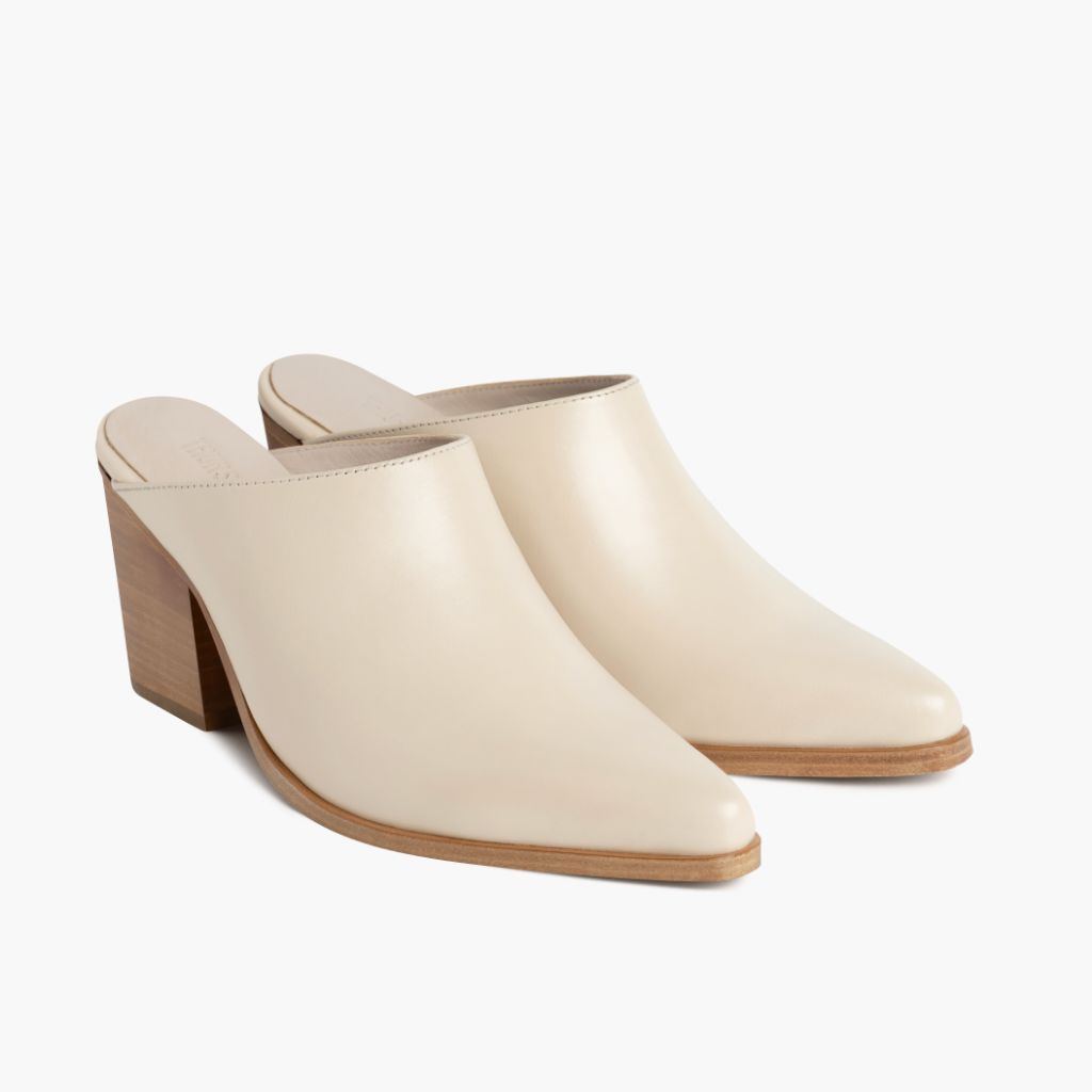 Summer Ivory Δερμάτινα μποτάκια Γυναικείο in Classic Full-Grain Leather - Πλαϊνή όψη | Αγορά online