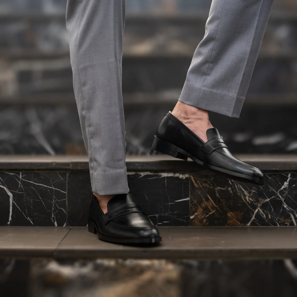 Orlaven Baxton Μαύρο Δερμάτινα μοκασίνια Ανδρικό footwear image 10