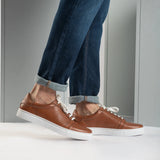 Orlaven Carter Runn Brown Leather Sneakers footwear image 10
