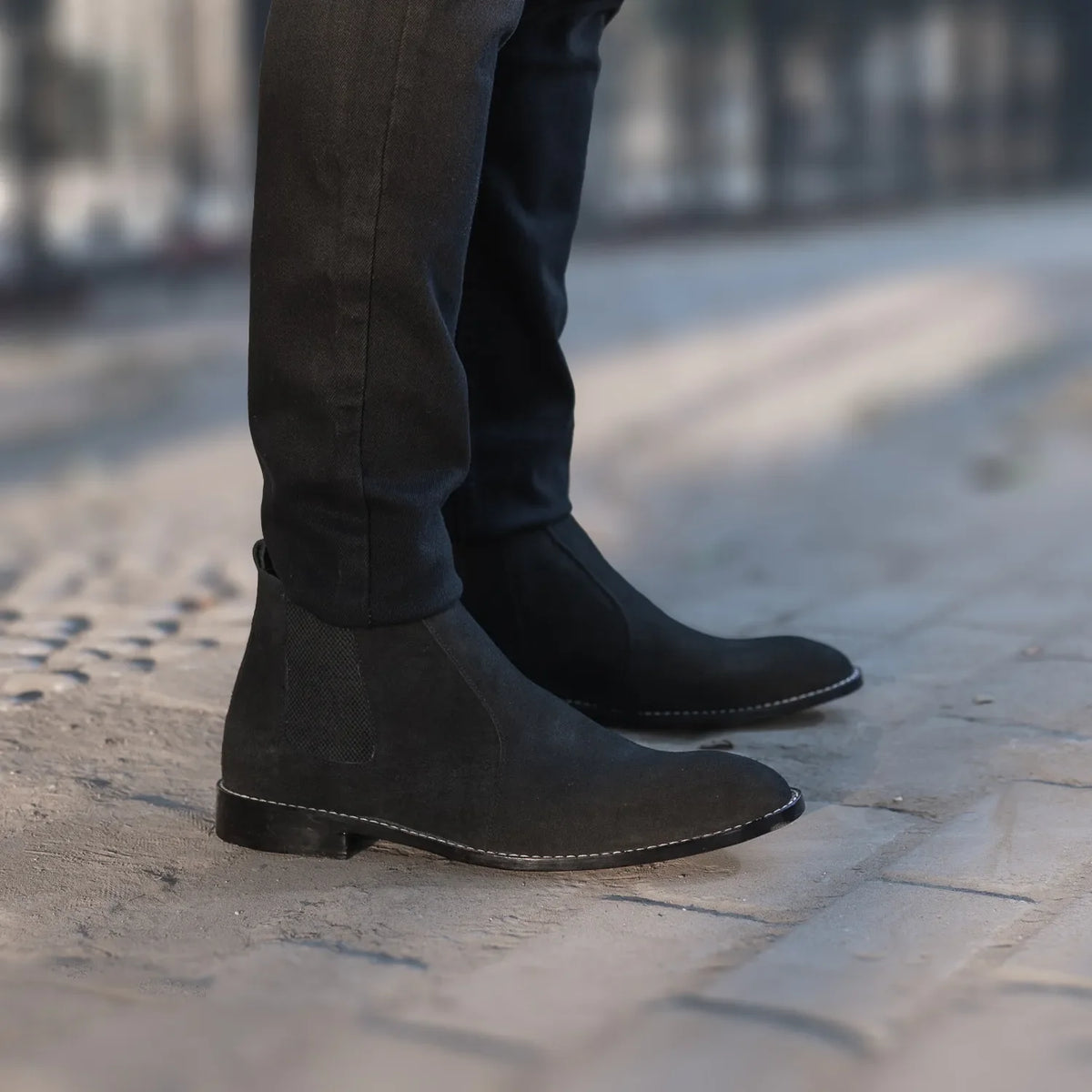 Orlaven Clarkson Chelsea Μαύρο Δερμάτινα μποτάκια Ανδρικό footwear image 10