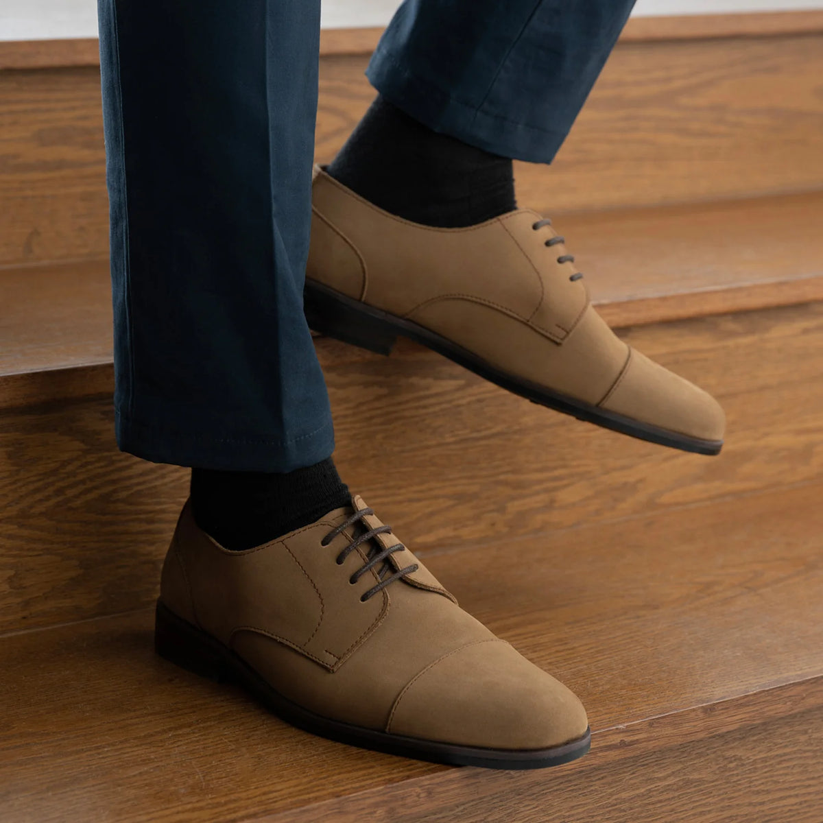 Orlaven Attorney Derby Καφέ Nubuck Δερμάτινα παπούτσια - StudGuard Ανδρικό footwear image 9