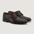 Attorney Derby Burnished Καφέ Δερμάτινα παπούτσια - StudGuard Ανδρικό