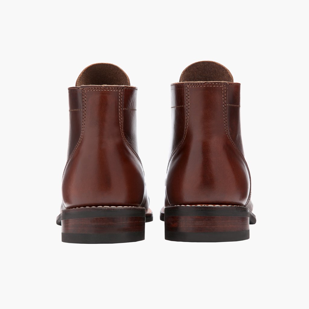 Vanguard French Roast Δερμάτινα μποτάκια Ανδρικό For Men - Ενισχυμένη φτέρνα & διπλές ραφές ακριβείας