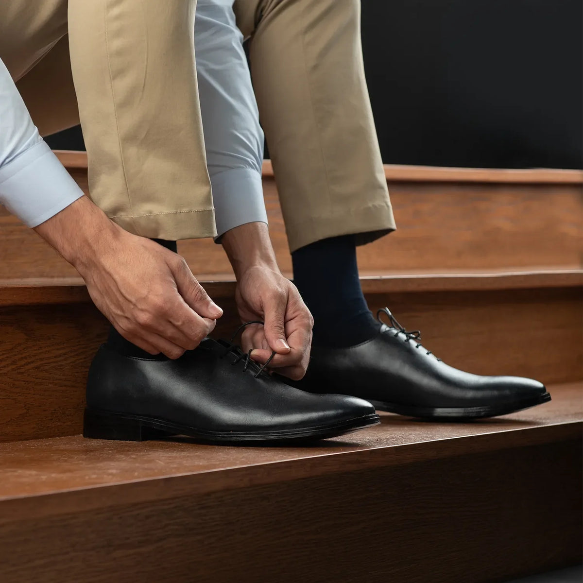 Orlaven Director Wholecut Μαύρο Δερμάτινα παπούτσια Ανδρικό footwear image 10