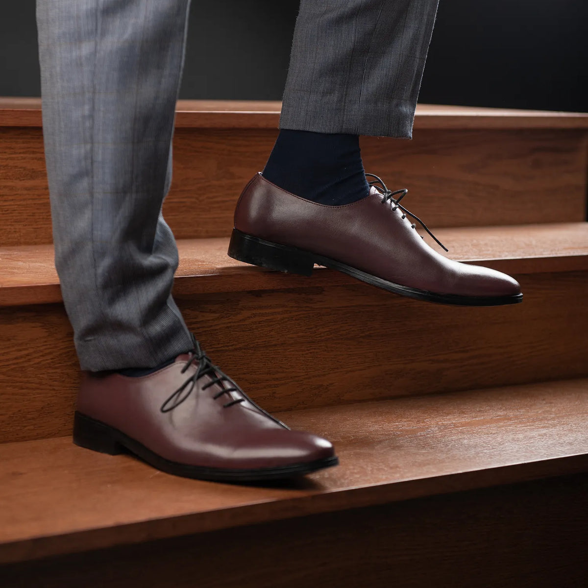 Orlaven Director Wholecut Μπορντό Δερμάτινα παπούτσια Ανδρικό footwear image 10