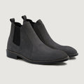Clarkson Chelsea Grey Nubuck Δερμάτινα μποτάκια - StudGuard Ανδρικό