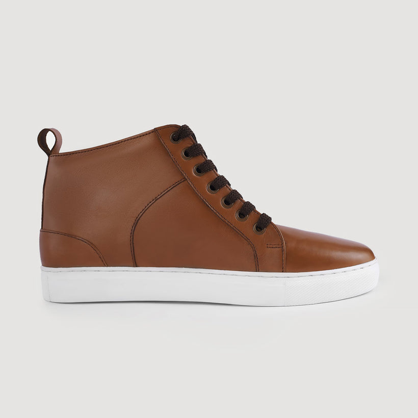Marty High Top Ταμπά Δερμάτινα sneakers Ανδρικό
