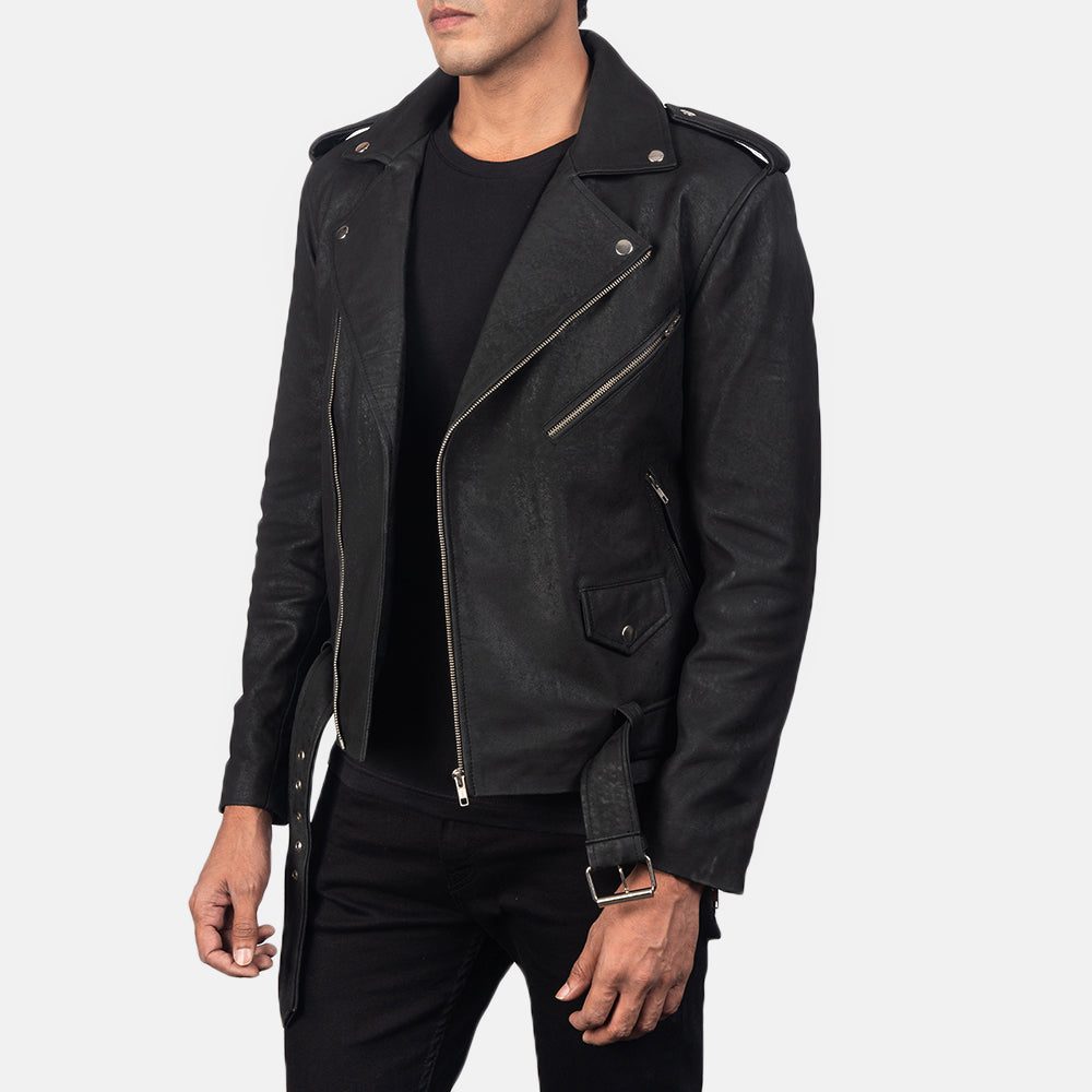 
Allaric Alley Δερμάτινο Μπουφάν Biker Ανδρικό – alternate product view 2