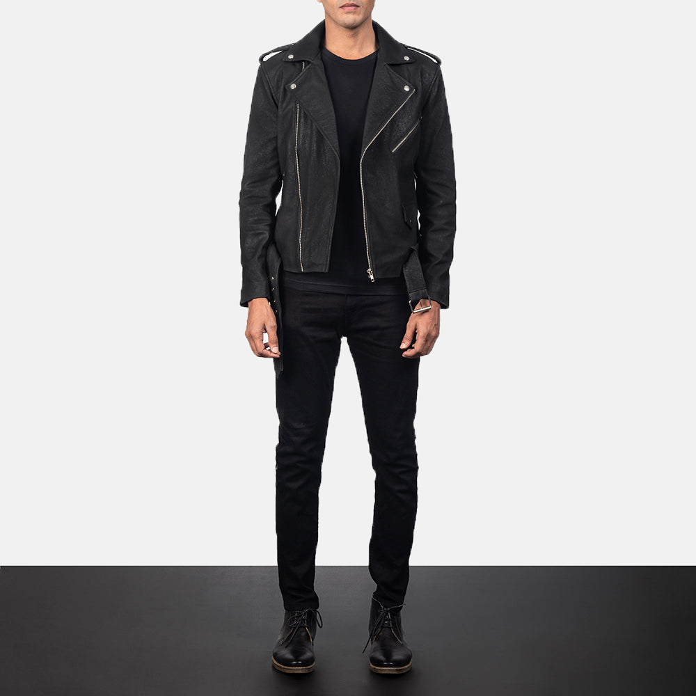 
Allaric Alley Δερμάτινο Μπουφάν Biker Ανδρικό – alternate product view 4