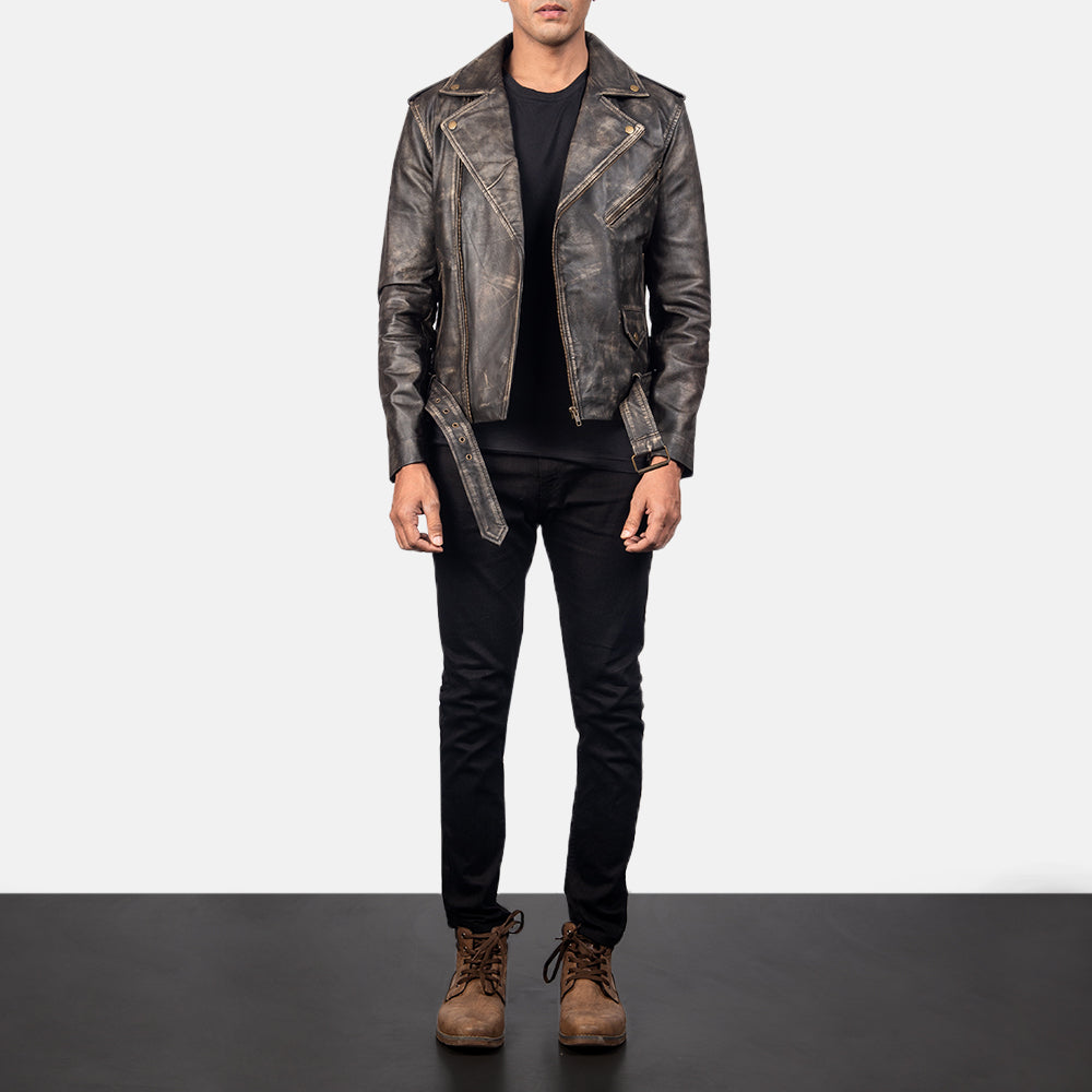 
Allaric Alley Δερμάτινο Μπουφάν Biker Ανδρικό – alternate product view 4