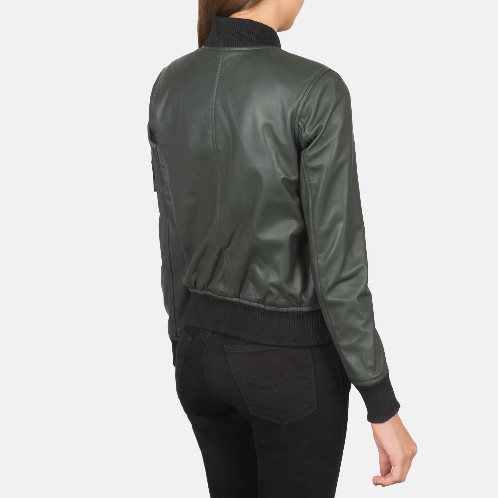 Authentic Sheepskin Leather with Semi-aniline Finish Grain Texture & Heavy-Duty Seam Stitching Detail