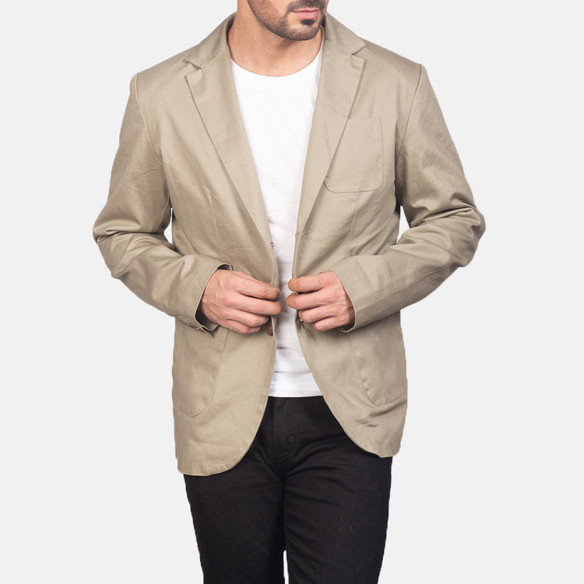 Borges Beige Blazer Ανδρικό