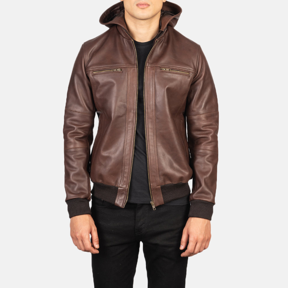 
Bouncer Biz Δερμάτινο Μπουφάν Bomber Ανδρικό – alternate product view 1