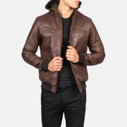 
Bouncer Biz Δερμάτινο Μπουφάν Bomber Ανδρικό – alternate product view 4