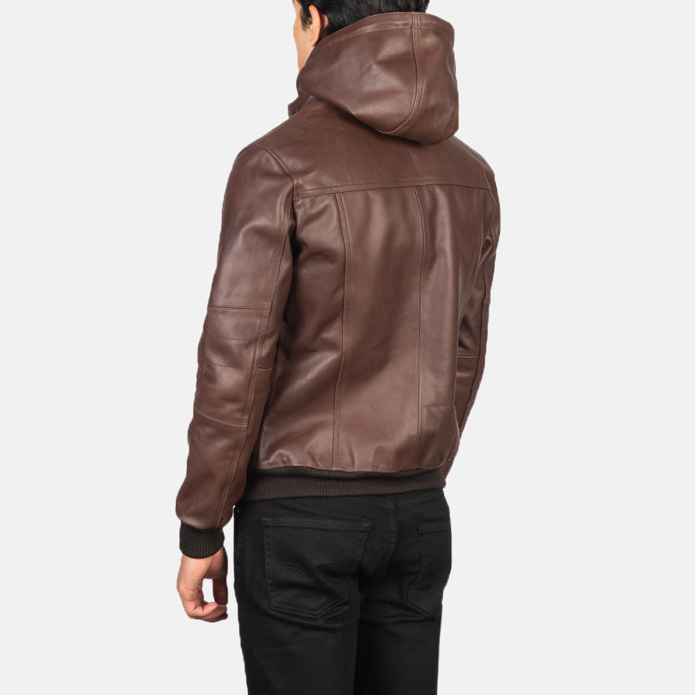
Bouncer Biz Δερμάτινο Μπουφάν Bomber Ανδρικό – alternate product view 5