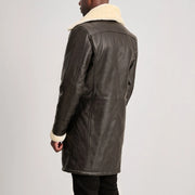 
Charles Δερμάτινο Παλτό Καφέ Shearling Δερμάτινο Παλτό Ανδρικό – alternate product view 5