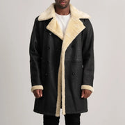 
Charles Δερμάτινο Παλτό Καφέ Shearling Δερμάτινο Παλτό Ανδρικό – alternate product view 1