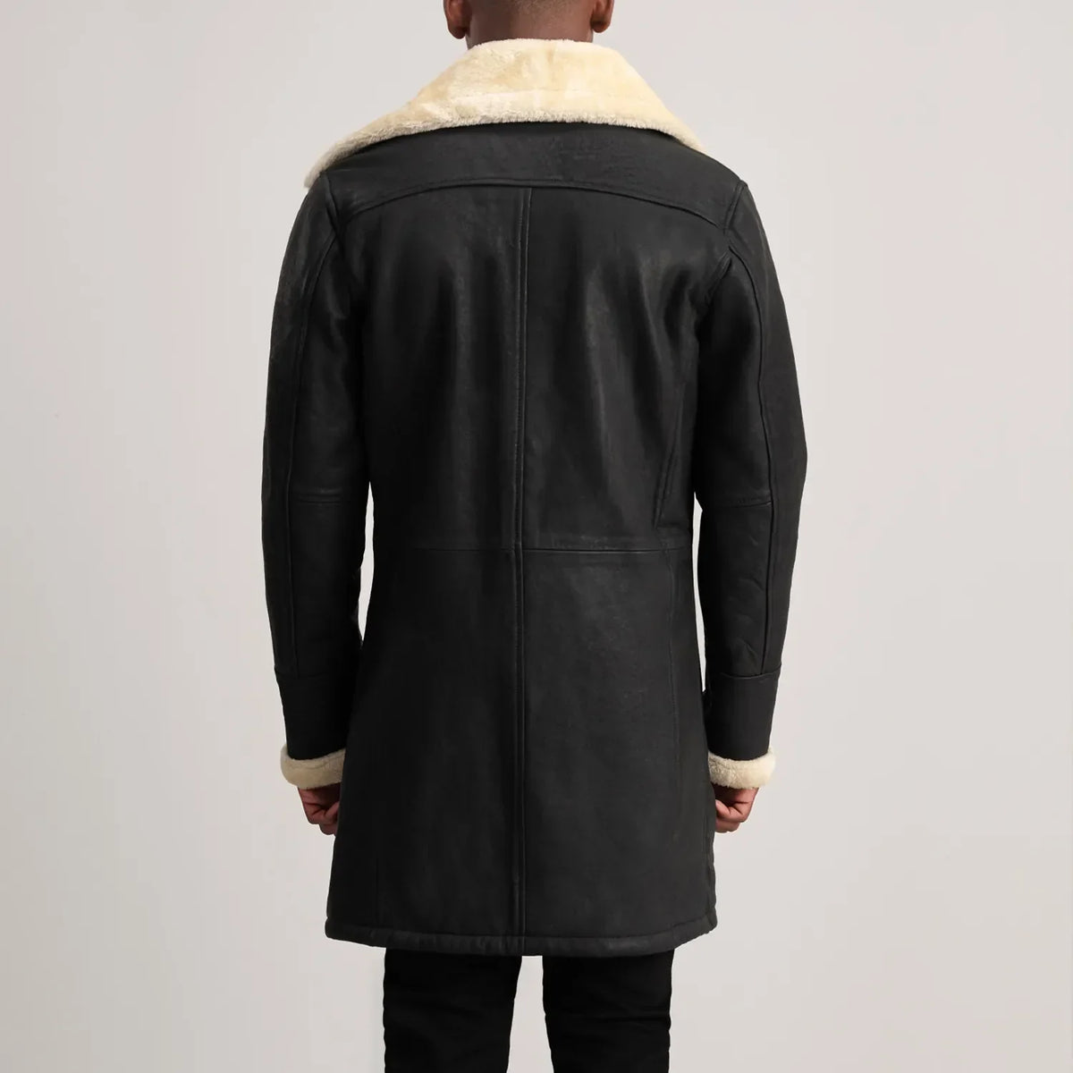
Charles Δερμάτινο Παλτό Καφέ Shearling Δερμάτινο Παλτό Ανδρικό – alternate product view 5
