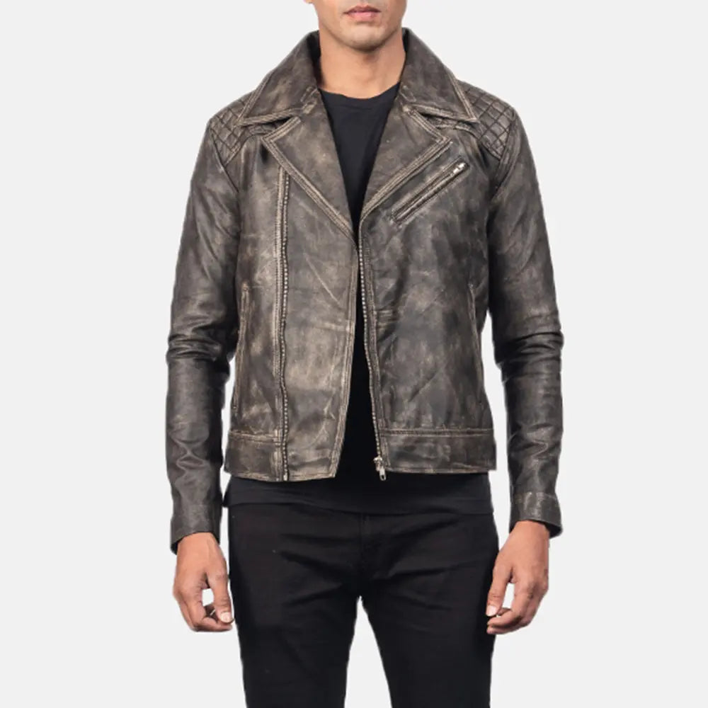 
Danny Καπιτονέ Δερμάτινο Μπουφάν Biker Ανδρικό – alternate product view 4
