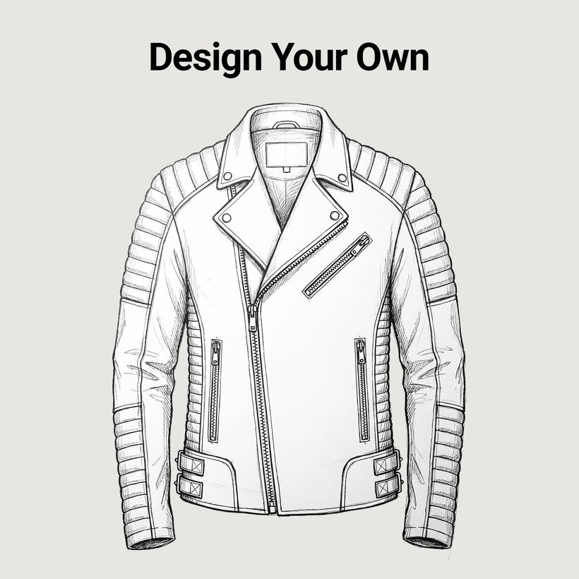 Design Your Own Δερμάτινο Μπουφάν Γυναικείο