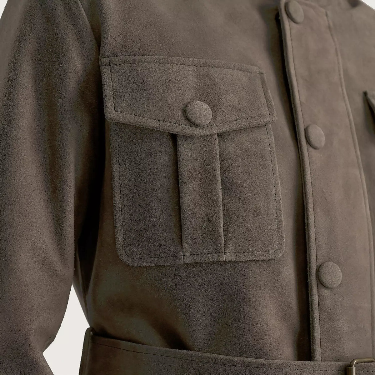 Interior View Showing Quilted Polyester Lining &amp; Dual Inside Utility Storage Pockets