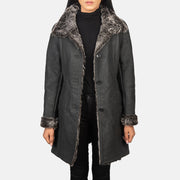 
Erica Shearling Δερμάτινο Παλτό Γυναικείο – alternate product view 1