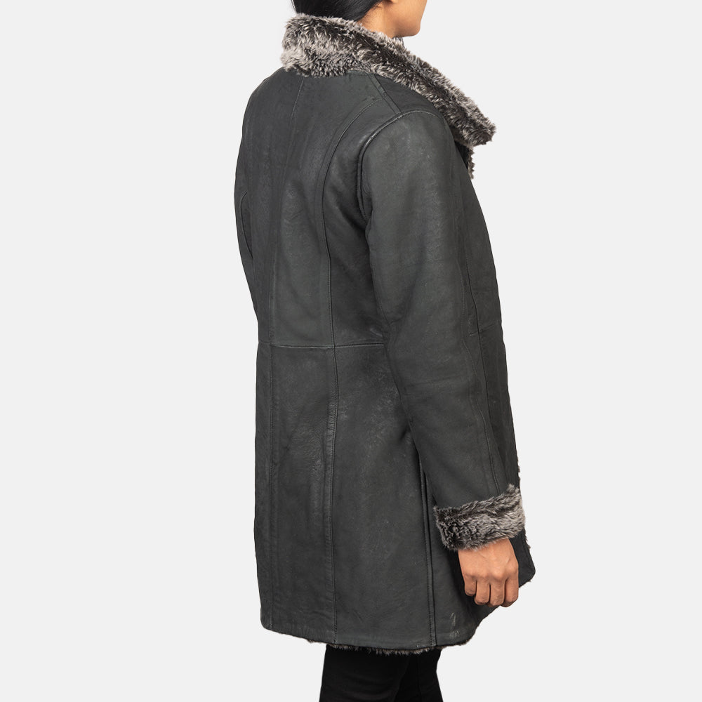 
Erica Shearling Δερμάτινο Παλτό Γυναικείο – alternate product view 5