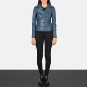 Flashback Leather Biker Jacket – alternate product view 3