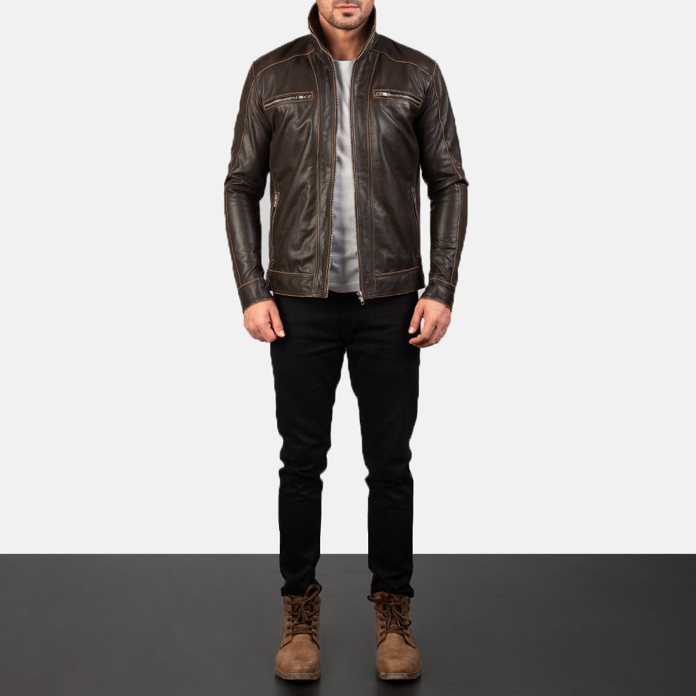 
Hudson Δερμάτινο Μπουφάν Biker Ανδρικό – alternate product view 3