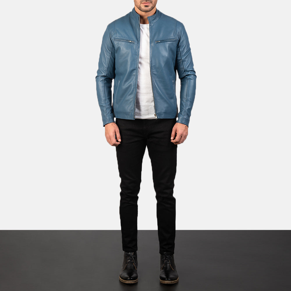 
Ionic Δερμάτινο Μπουφάν Biker Ανδρικό – alternate product view 3