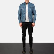
Ionic Δερμάτινο Μπουφάν Biker Ανδρικό – alternate product view 3