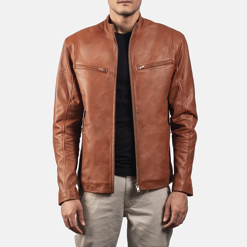 
Ionic Δερμάτινο Μπουφάν Biker Ανδρικό – alternate product view 1