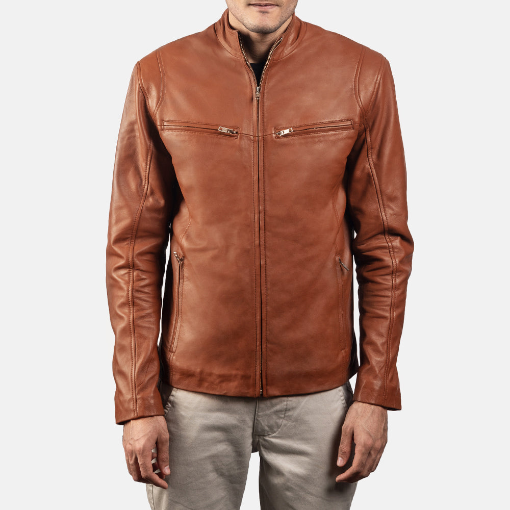 
Ionic Δερμάτινο Μπουφάν Biker Ανδρικό – alternate product view 3