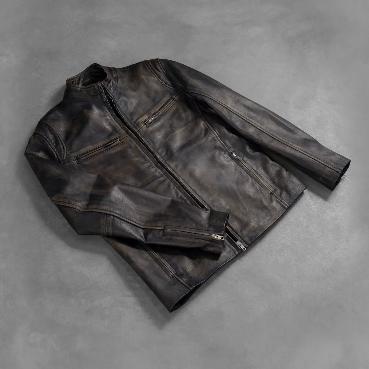 
Ionic Δερμάτινο Μπουφάν Biker Ανδρικό – alternate product view 7