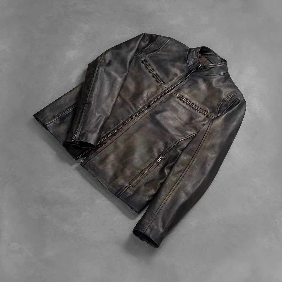 
Ionic Δερμάτινο Μπουφάν Biker Ανδρικό – alternate product view 8