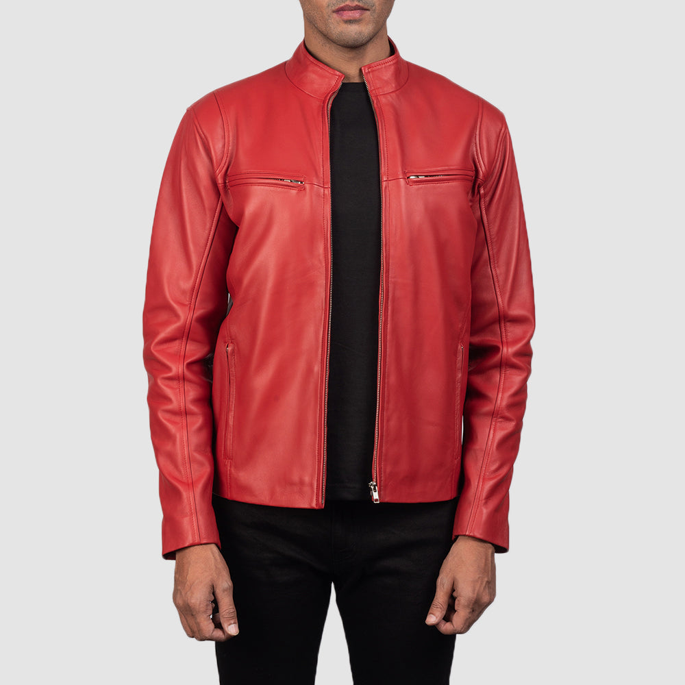 
Ionic Δερμάτινο Μπουφάν Biker Ανδρικό – alternate product view 1