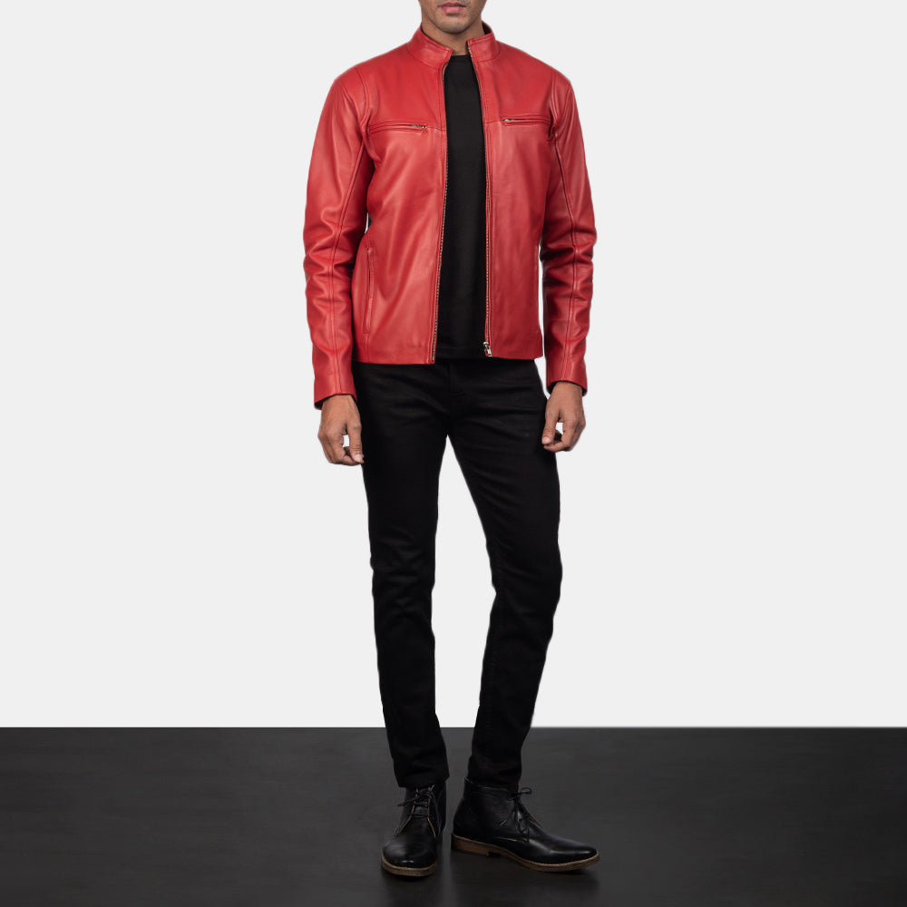
Ionic Δερμάτινο Μπουφάν Biker Ανδρικό – alternate product view 4
