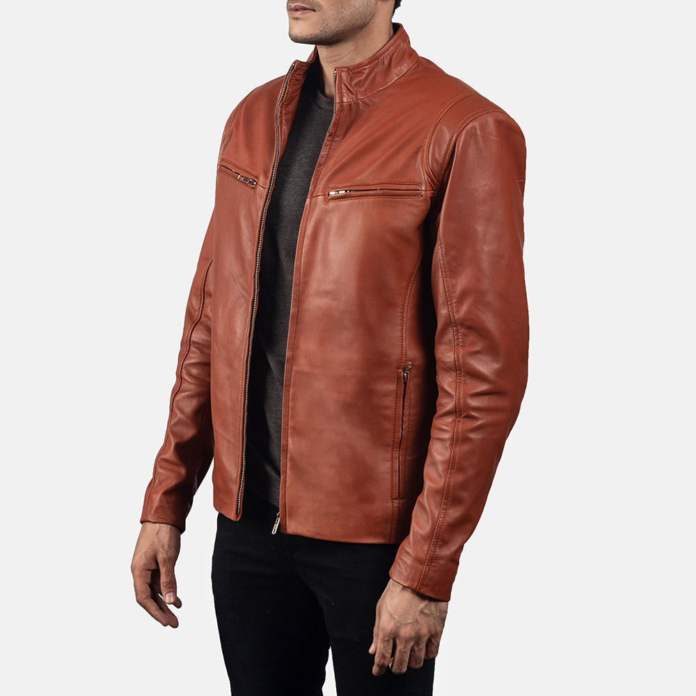 
Ionic Δερμάτινο Μπουφάν Biker Ανδρικό – alternate product view 2