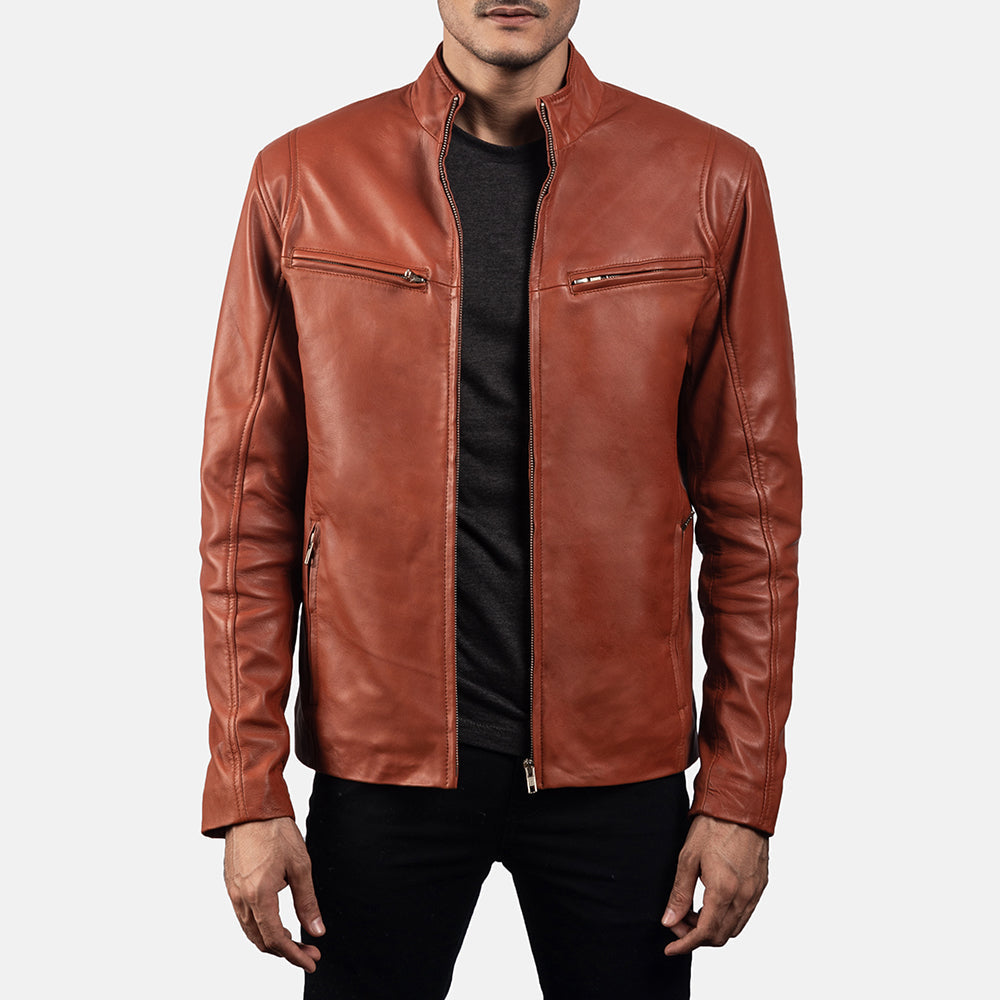 
Ionic Δερμάτινο Μπουφάν Biker Ανδρικό – alternate product view 4