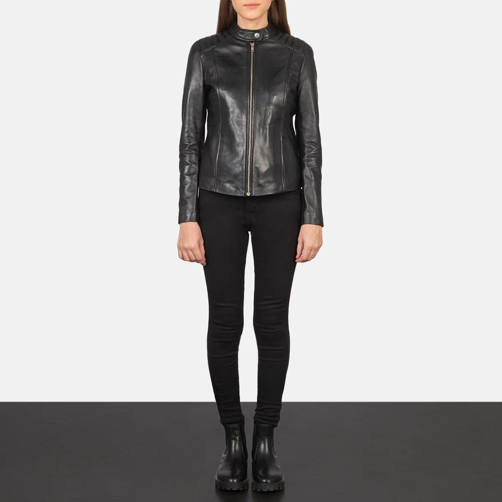
Kelsee Δερμάτινο Μπουφάν Biker Γυναικείο – alternate product view 4