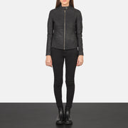 
Kelsee Δερμάτινο Μπουφάν Biker Γυναικείο – alternate product view 3
