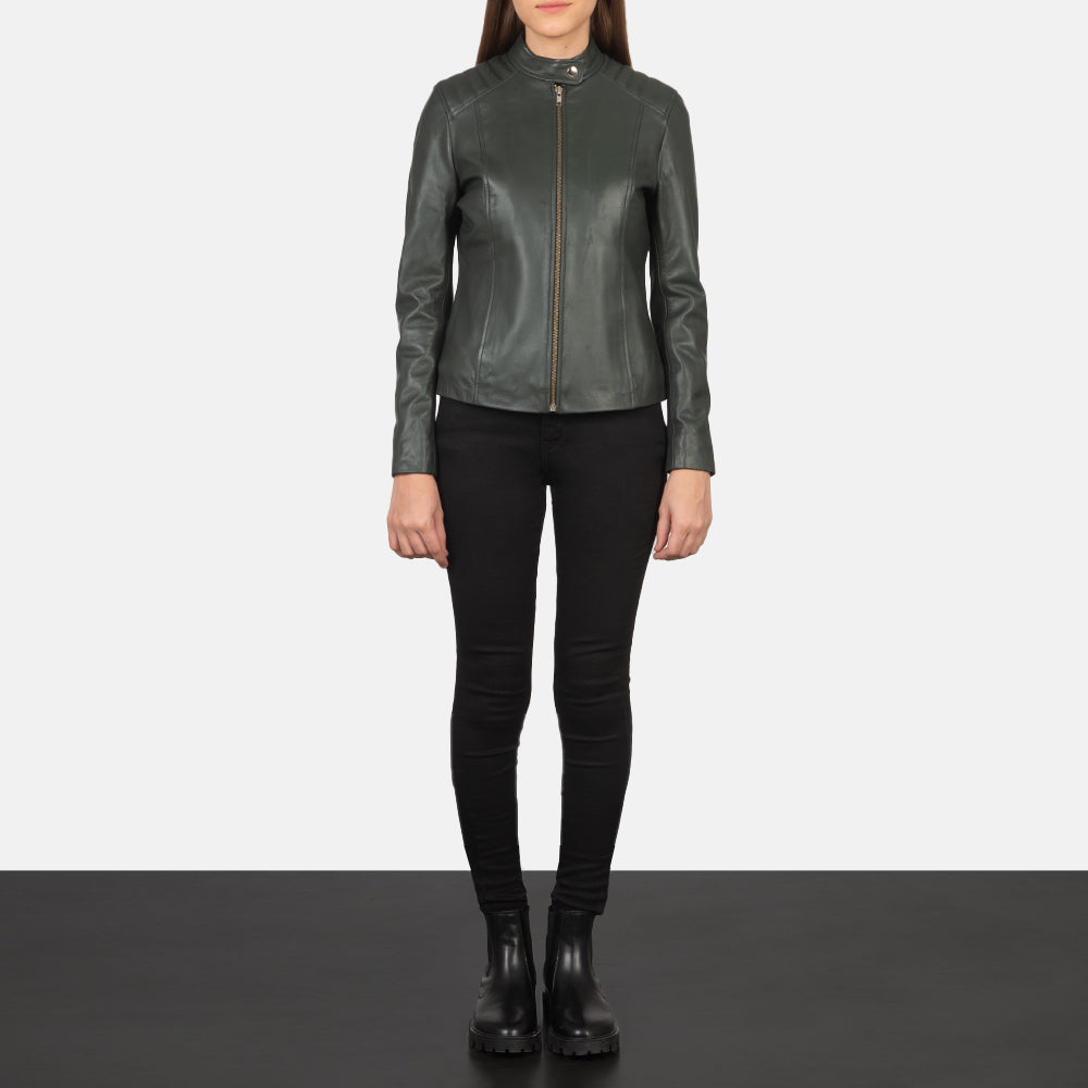 
Kelsee Δερμάτινο Μπουφάν Biker Γυναικείο – alternate product view 3