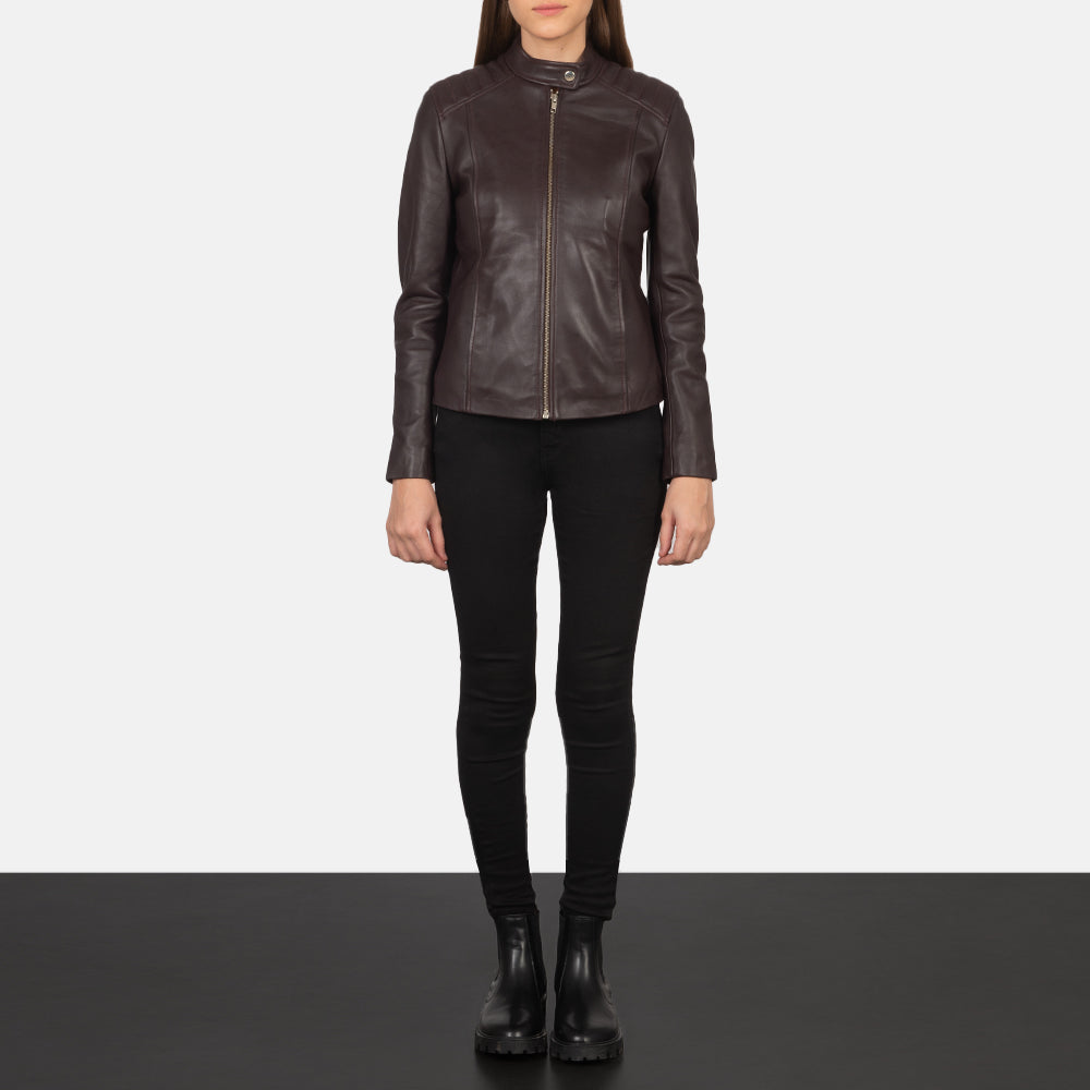 
Kelsee Δερμάτινο Μπουφάν Biker Γυναικείο – alternate product view 3