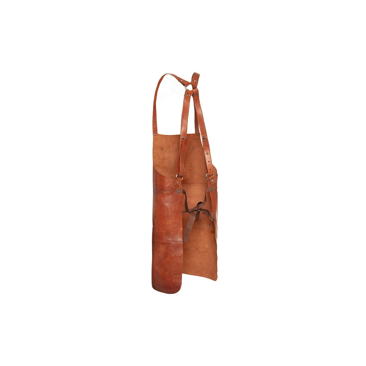 Interior View Showing Quilted Viscose Lining &amp; Dual Inside Utility Storage Pockets