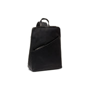 Amanda Full-Grain Leather Backpack in Classic 100% Full-Grain Leather - Full Exterior Front Profile View | Buy Online