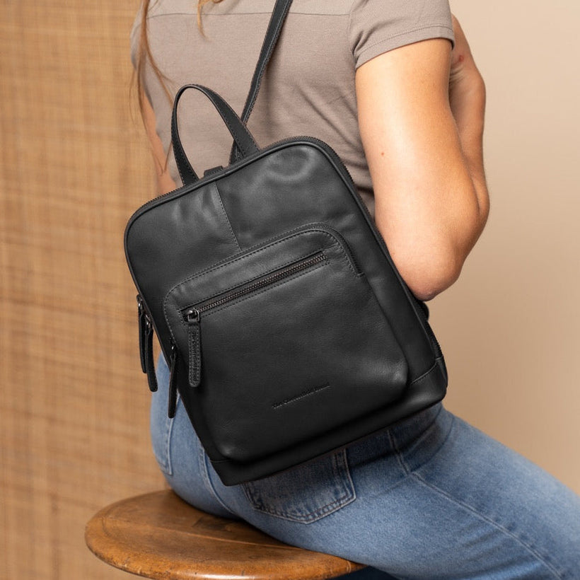 Floran Full-Grain Leather Backpack Γυναικείο