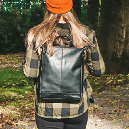 Saar Full-Grain Leather Backpack Γυναικείο